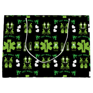 Grand Sac Cadeau Funny Broken Leg Se Bien