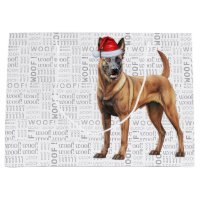 Funny Noël Amoureux des chiens belge malinois