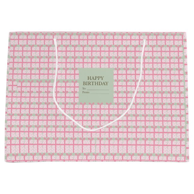 Grand Sac Cadeau Gift Bag (Devant)