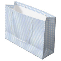 Gingham Bleu Grandmillennial de la Côte Sud