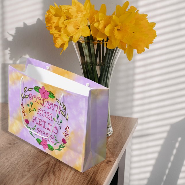 GRAND SAC CADEAU GOODBYE 20XX HELLO 20XX (Créateur téléchargé)