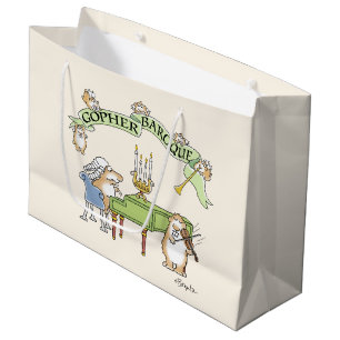 Grand Sac Cadeau GOPHER BAROQUE par Sandra Boynton