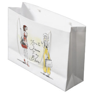 Grand Sac Cadeau Gossip Girl - Vous êtes la Serena à mon Blair