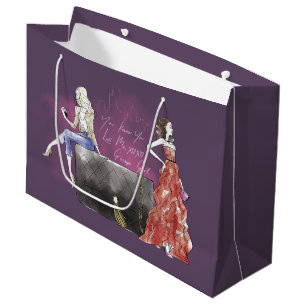 Grand Sac Cadeau Gossip Girl - Vous Savez Que Vous M'Aimez