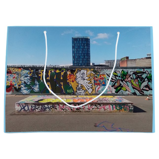 Grand Sac Cadeau Graffiti (Devant)