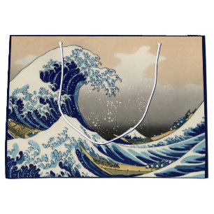 Grand Sac Cadeau Grande Vague au large de Kanagawa & Mont Fuji Mer