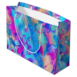 Grand Sac Cadeau Grundgy-Painted-Florals-4-