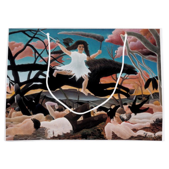 Grand Sac Cadeau Guerre, Henri Rousseau, 1894 (Devant)