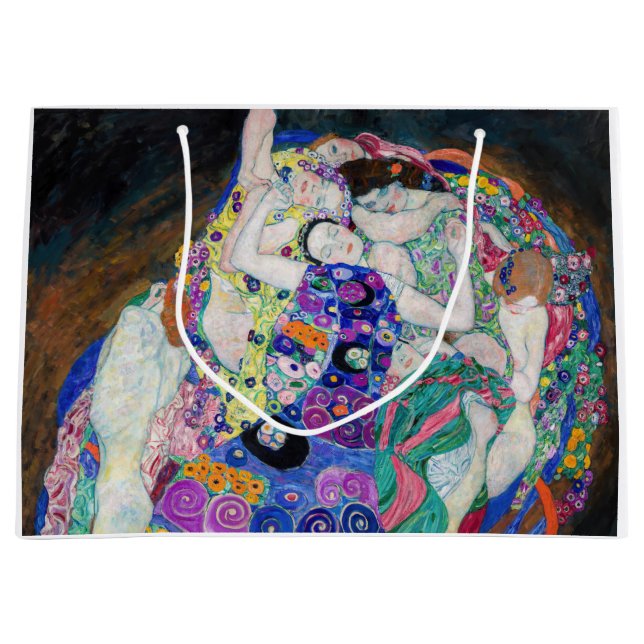 Grand Sac Cadeau Gustav Klimt - La Vierge (Devant)