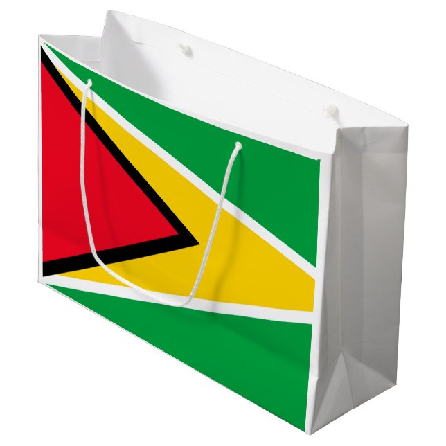 Grand Sac Cadeau Guyana (Devant Angle)