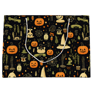 Grand Sac Cadeau Halloween