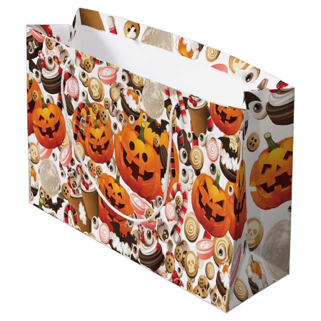 Grand Sac Cadeau Halloween (Dos Angle)