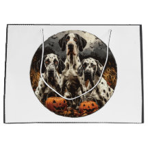 Halloween Great Dane Dogs Jack-o'-lantern