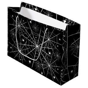 Grand Sac Cadeau Halloween Spider Web