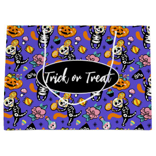 Grand Sac Cadeau Halloween Trick ou Treat