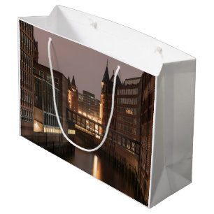 Grand Sac Cadeau Hambourg Speicherstadt