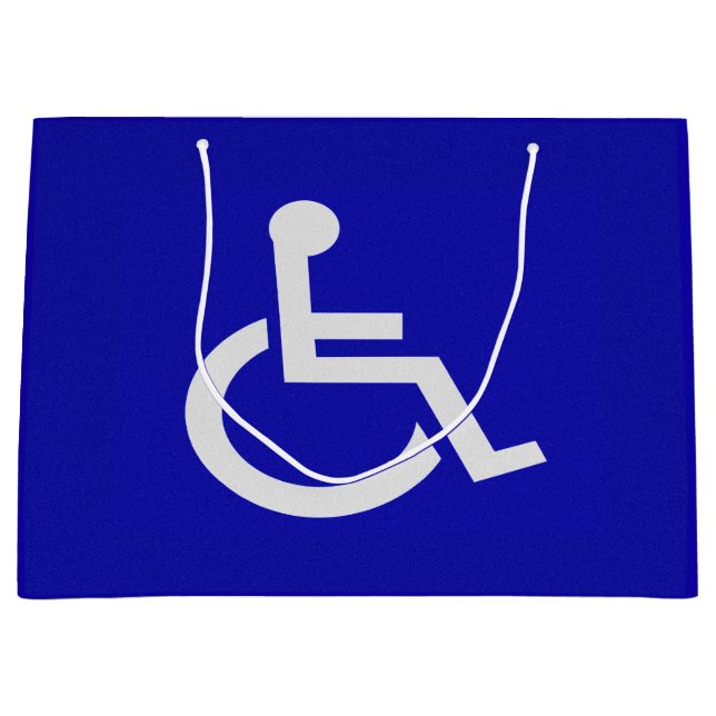 Grand Sac Cadeau Handicapés handicapés (Devant)