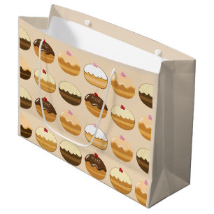 Grand Sac Cadeau Hanoukka heureux