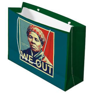 Grand Sac Cadeau Harriet Tubman We Out Freedom Historic Portrait