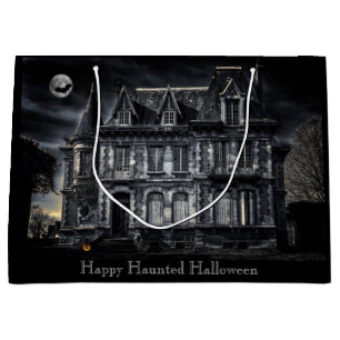 Grand Sac Cadeau Haunted House Halloween