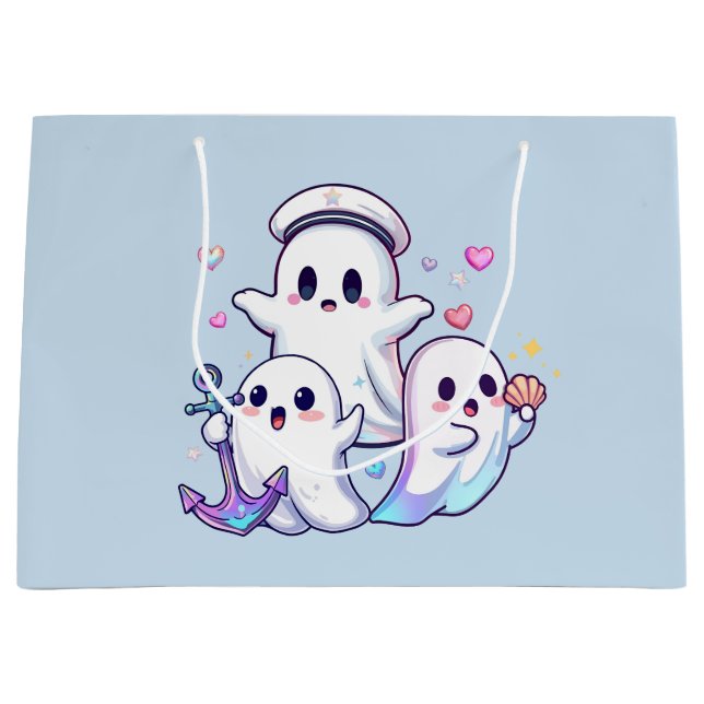 Grand Sac Cadeau Haunting the High Seas ! (Devant)