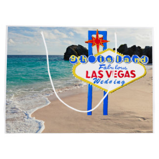Grand Sac Cadeau Hawaïen Mariage Ninth Island Vegas