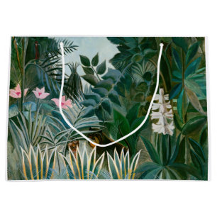 Grand Sac Cadeau Henri Rousseau - La jungle équatoriale
