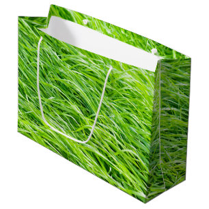 Grand Sac Cadeau Herbe