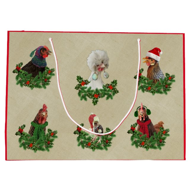 Grand Sac Cadeau Holiday Poison (Dos)