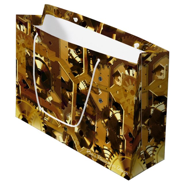 Grand Sac Cadeau Horlogerie 3 (Devant Angle)