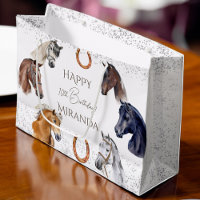Horses équestre élégante fête d'anniversaire