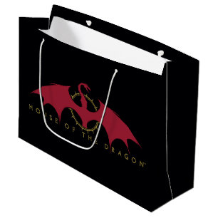 Grand Sac Cadeau HOUSE of the Dragon Dragon Graphic