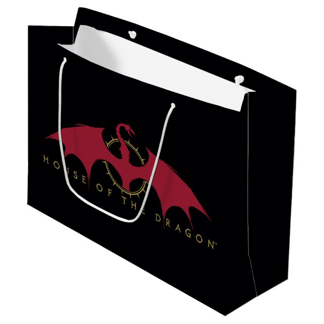 Grand Sac Cadeau HOUSE of the Dragon | Dragon Graphic (Devant Angle)