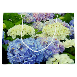 Grand Sac Cadeau Hydrangea Mix-GIFT BAG L