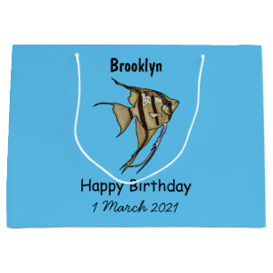 Grand Sac Cadeau Illustration d'angelfish
