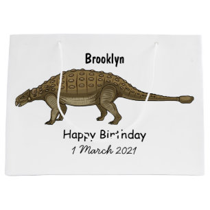 Grand Sac Cadeau Illustration d'Ankylosaurus