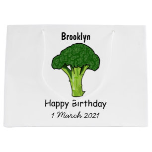 Grand Sac Cadeau Illustration de Broccoli