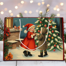 Illustration de Noël Vintage