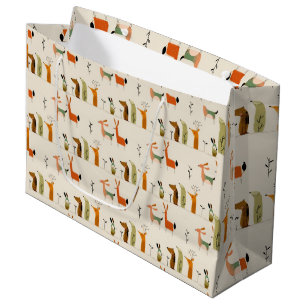 Grand Sac Cadeau Imaginaire forestier