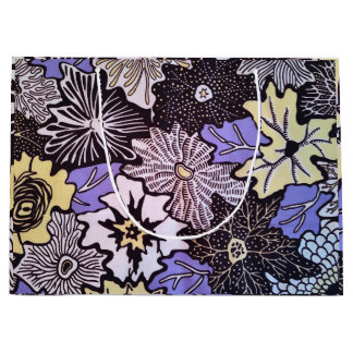 Grand Sac Cadeau Impression africaine