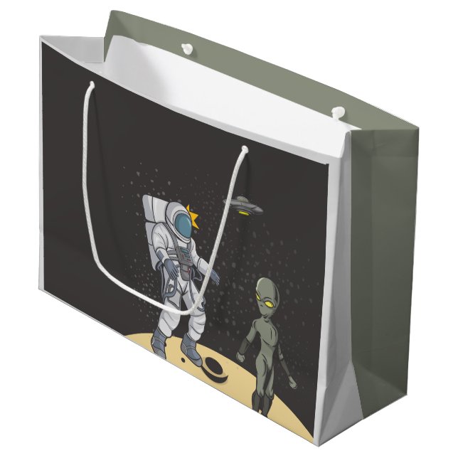 Grand Sac Cadeau incroyable (Devant Angle)