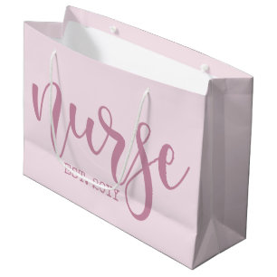 Grand Sac Cadeau Infirmière Est Année sur mesure Étudiante Infir