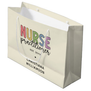 Grand Sac Cadeau Infirmière sur mesure Praticien NP Infirmière dipl