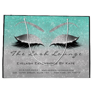 Grand Sac Cadeau Instruction post-soins de l'extension des cils Ble