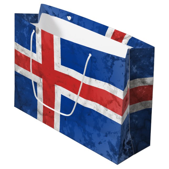 Grand Sac Cadeau Islande (Devant Angle)
