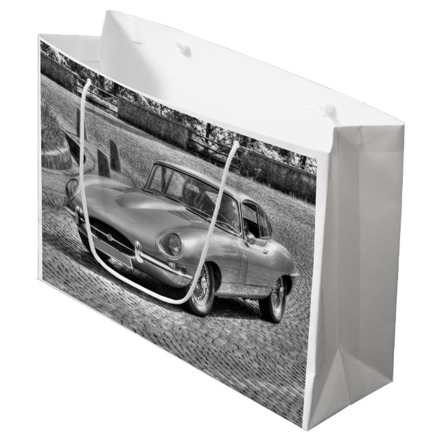 Grand Sac Cadeau Jaguar E (Devant Angle)