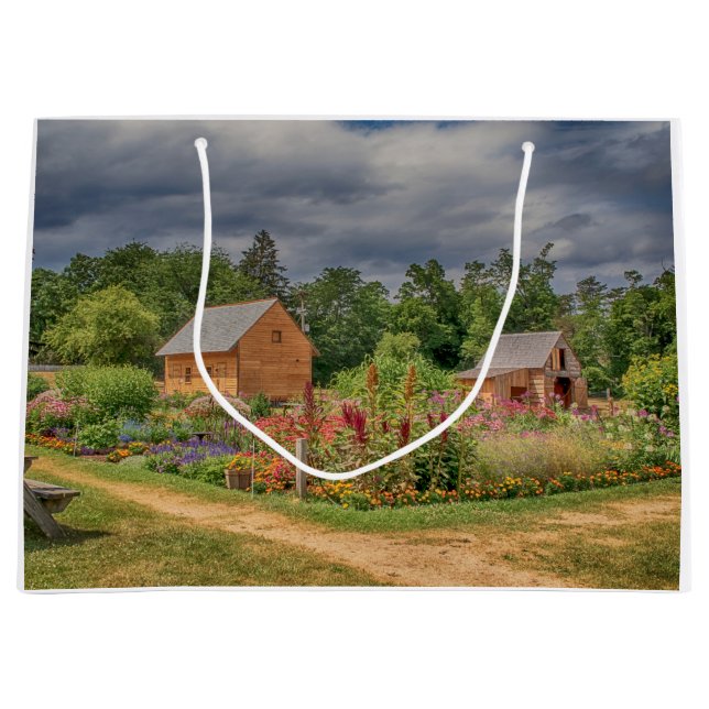 Grand Sac Cadeau Jardin dans les Adirondacks (Devant)