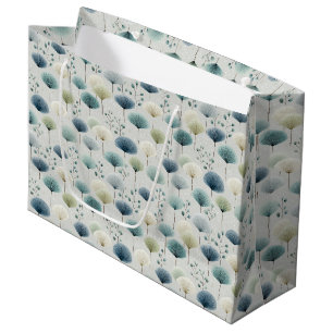 Grand Sac Cadeau Jardin Floral de Pluie Serein (5)