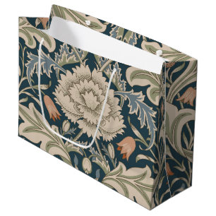 Grand Sac Cadeau Jardin Floral William Morris Severn Fleur Classiqu