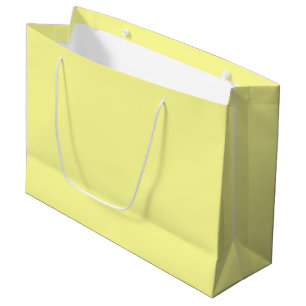 Grand Sac Cadeau Jaune canari